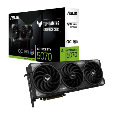 Відеокарта ASUS GeForce RTX 5070 12GB GDDR7 OC TUF-RTX5070-O12G-GAMING (90YV0LZ0-M0NA00) Відеокарта ASUS GeForce RTX 5070 12GB GDDR7 OC TUF-RTX5070-O12G-GAMING (90YV0LZ0-M0NA00)