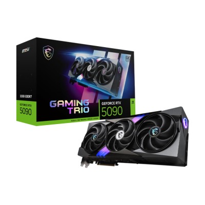 Відеокарта MSI GeForce RTX 5090 32GB GDDR7 GAMING TRIO OC (912-V530-014) Відеокарта MSI GeForce RTX 5090 32GB GDDR7 GAMING TRIO OC (912-V530-014)