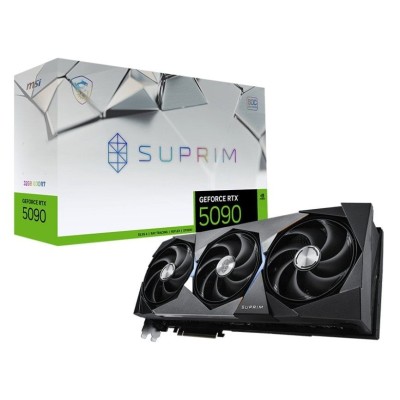 Відеокарта MSI GeForce RTX 5090 32GB GDDR7 SUPRIM SOC (912-V530-012) Відеокарта MSI GeForce RTX 5090 32GB GDDR7 SUPRIM SOC (912-V530-012)