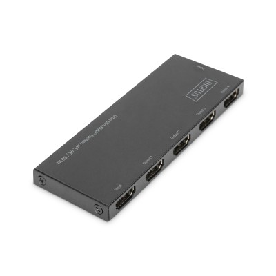Відеосплітер DIGITUS HDMI (INx1 - OUTx4), 4K, Ultra Slim (DS-45323)