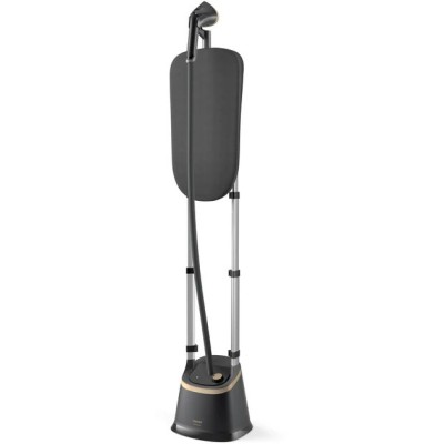 Відпарювач Philips вертикальний 3000 Series, 2000Вт, 2000мл, постійна пара - 40гр, стійка,вішалка, керам. підошва, чорний (STE31 Відпарювач Philips вертикальний 3000 Series, 2000Вт, 2000мл, постійна пара - 40гр, стійка,вішалка, керам. підошва, чорний (STE31