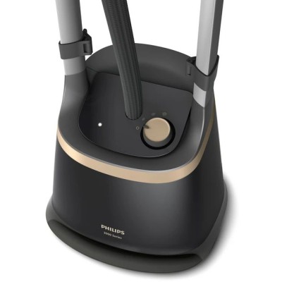 Відпарювач Philips вертикальний 3000 Series, 2000Вт, 2000мл, постійна пара - 40гр, стійка,вішалка, керам. підошва, чорний (STE31 Відпарювач Philips вертикальний 3000 Series, 2000Вт, 2000мл, постійна пара - 40гр, стійка,вішалка, керам. підошва, чорний (STE31