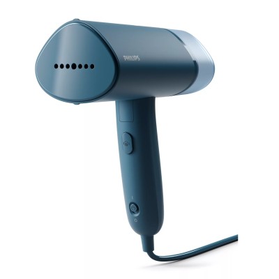 Відпарювач Philips компактний 3000 Series, 1000Вт, 100мл, постійна пара - 20гр, складана ручка, синій (STH3000/20) Відпарювач Philips компактний 3000 Series, 1000Вт, 100мл, постійна пара - 20гр, складана ручка, синій (STH3000/20)