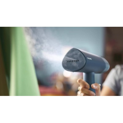 Відпарювач Philips компактний 3000 Series, 1000Вт, 100мл, постійна пара - 20гр, складана ручка, синій (STH3000/20) Відпарювач Philips компактний 3000 Series, 1000Вт, 100мл, постійна пара - 20гр, складана ручка, синій (STH3000/20)