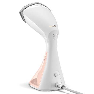 Відпарювач Philips компактний 8000 Series, 1600Вт, 230мл, постійна пара - 32гр, керам. підошва, білий (GC801/10) Відпарювач Philips компактний 8000 Series, 1600Вт, 230мл, постійна пара - 32гр, керам. підошва, білий (GC801/10)