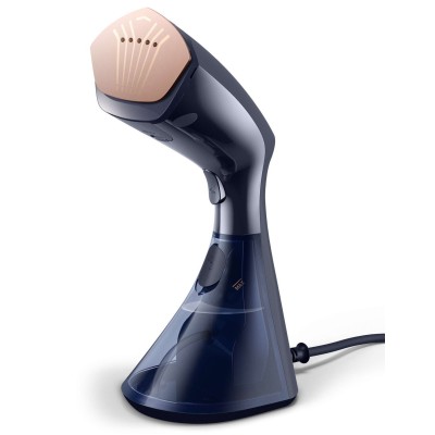 Відпарювач Philips компактний 8000 Series, 1600Вт, 230мл, постійна пара - 32гр, керам. підошва, чорний (GC810/20) Відпарювач Philips компактний 8000 Series, 1600Вт, 230мл, постійна пара - 32гр, керам. підошва, чорний (GC810/20)