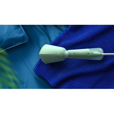 Відпарювач Philips компактний Series 5000, 1400Вт, 120мл, паровий удар -24гр, складана ручка, пластик, сіро-зелений (STH5010/70) Відпарювач Philips компактний Series 5000, 1400Вт, 120мл, паровий удар -24гр, складана ручка, пластик, сіро-зелений (STH5010/70)