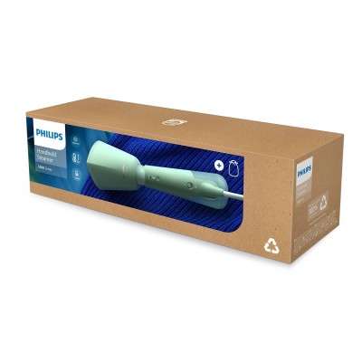 Відпарювач Philips компактний Series 5000, 1400Вт, 120мл, паровий удар -24гр, складана ручка, пластик, сіро-зелений (STH5010/70) Відпарювач Philips компактний Series 5000, 1400Вт, 120мл, паровий удар -24гр, складана ручка, пластик, сіро-зелений (STH5010/70)