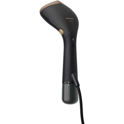 Відпарювач PHILIPS компактний, 1500Вт, 100 и 200мл, постійна пара - 28гр, керам. підошва, чорний (STH7060/80) Відпарювач PHILIPS компактний, 1500Вт, 100 и 200мл, постійна пара - 28гр, керам. підошва, чорний (STH7060/80)