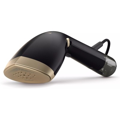 Відпарювач PHILIPS компактний, 1500Вт, 100 и 200мл, постійна пара - 28гр, керам. підошва, чорний (STH7060/80) Відпарювач PHILIPS компактний, 1500Вт, 100 и 200мл, постійна пара - 28гр, керам. підошва, чорний (STH7060/80)