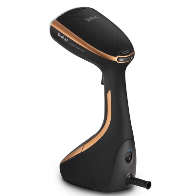 Відпарювач Tefal компактний Access Steam Care, 1600Вт, 200мл, постійна пара - 30гр, керам. підошва, чорно-мідний (DT9100E0)