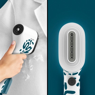 Відпарювач Tefal компактний Pure Pop Home & Travel, 1300Вт, 70мл, постійна пара - 20гр, біло-синій (DT2040E1) Відпарювач Tefal компактний Pure Pop Home & Travel, 1300Вт, 70мл, постійна пара - 20гр, біло-синій (DT2040E1)