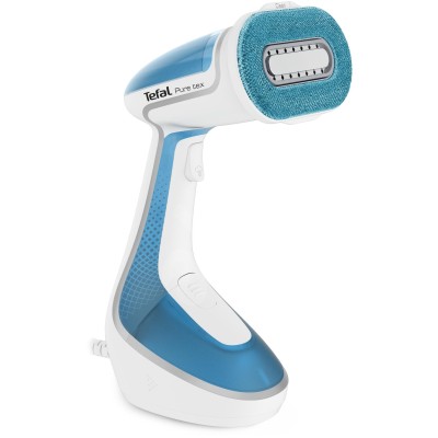 Відпарювач Tefal компактний Pure Tex 4в1 , 1700Вт, 200мл, постійна пара - 30гр, керам. підошва, біло-блакитний (DT9530E1) Відпарювач Tefal компактний Pure Tex 4в1 , 1700Вт, 200мл, постійна пара - 30гр, керам. підошва, біло-блакитний (DT9530E1)