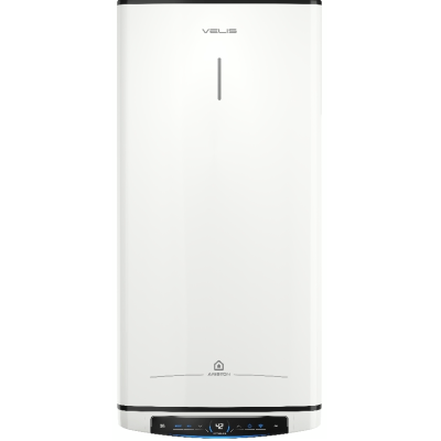 Водонагрівач електр. Ariston плаский слім VELIS PRO DRY WIFI 100 EU, 100л, 2*1,5кВт, сух тен, ун. монтаж, електр. кер-ння, B, Іт Водонагрівач електр. Ariston плаский слім VELIS PRO DRY WIFI 100 EU, 100л, 2*1,5кВт, сух тен, ун. монтаж, електр. кер-ння, B, Іт