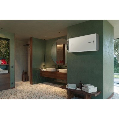 Водонагрівач електр. Ariston плаский слім VELIS PRO DRY WIFI 100 EU, 100л, 2*1,5кВт, сух тен, ун. монтаж, електр. кер-ння, B, Іт Водонагрівач електр. Ariston плаский слім VELIS PRO DRY WIFI 100 EU, 100л, 2*1,5кВт, сух тен, ун. монтаж, електр. кер-ння, B, Іт