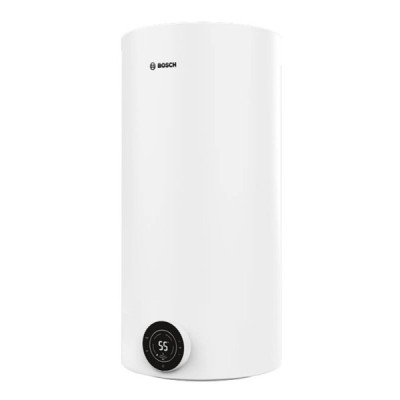 Водонагрівач електр. BOSCH круглий Tronic 4000T, 100л, 2кВт, сухий тен, вертикальний монтаж, електр. кер-ння, B, білий (77365075 Водонагрівач електр. BOSCH круглий Tronic 4000T, 100л, 2кВт, сухий тен, вертикальний монтаж, електр. кер-ння, B, білий (77365075