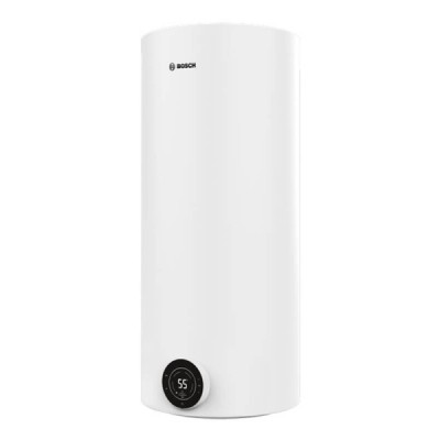 Водонагрівач електр. BOSCH круглий Tronic 4000T, 120л, 2кВт, сухий тен, вертикальний монтаж, електр. кер-ння, B, білий (77365075 Водонагрівач електр. BOSCH круглий Tronic 4000T, 120л, 2кВт, сухий тен, вертикальний монтаж, електр. кер-ння, B, білий (77365075