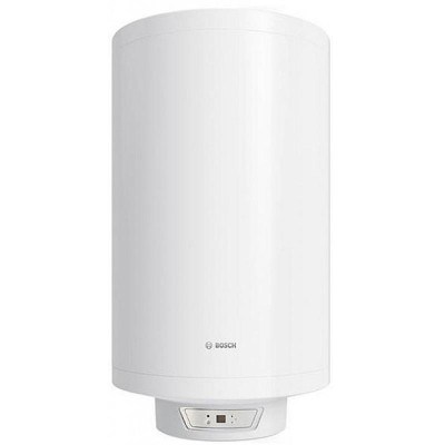 Водонагрівач електр. BOSCH круглий Tronic 8000, 120л, 2кВт, сухий тен, ун. монтаж, електр. кер-ння, C, білий (7736503149) Водонагрівач електр. BOSCH круглий Tronic 8000, 120л, 2кВт, сухий тен, ун. монтаж, електр. кер-ння, C, білий (7736503149)