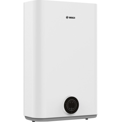 Водонагрівач електр. BOSCH плаский слім Tronic 3500, 100л, 1.5кВт, ун. монтаж, електр. кер-ння, B, білий (7736507294) Водонагрівач електр. BOSCH плаский слім Tronic 3500, 100л, 1.5кВт, ун. монтаж, електр. кер-ння, B, білий (7736507294)