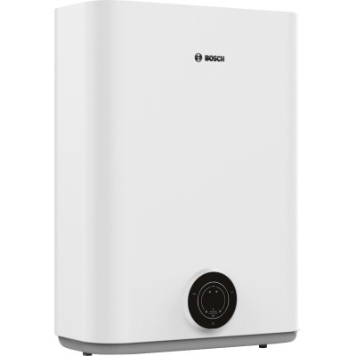 Водонагрівач електр. BOSCH плаский слім Tronic 3500, 80л, 1.5кВт, ун. монтаж, електр. кер-ння, B, білий (7736507293)