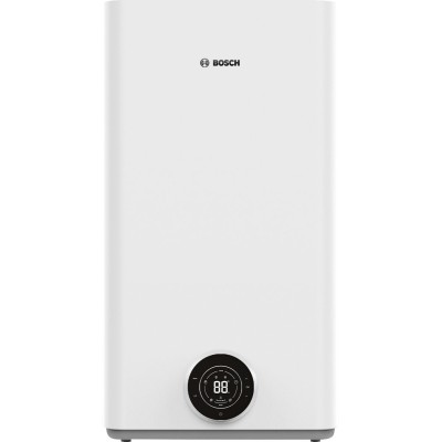 Водонагрівач електр. BOSCH плаский слім Tronic 4500, 80л, 1.5кВт, ун. монтаж, електр. кер-ння, B, білий (7736507298) Водонагрівач електр. BOSCH плаский слім Tronic 4500, 80л, 1.5кВт, ун. монтаж, електр. кер-ння, B, білий (7736507298)