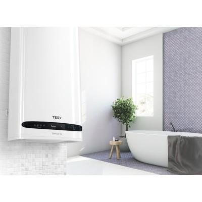 Водонагрівач електр. TESY Bellislimo Cloud плаский GCR 502722 E31 ECW Wi-Fi, 50л, 2,2кВт, ун. монтаж, електр. кер-ння, B, білий Водонагрівач електр. TESY Bellislimo Cloud плаский GCR 502722 E31 ECW Wi-Fi, 50л, 2,2кВт, ун. монтаж, електр. кер-ння, B, білий