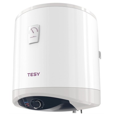 Водонагрівач електр. TESY Modeco Ceramic круглий GCV 504716D C21 TS2RC, 50л, 1,6кВт, сухий тен, мех. кер-ння, B, білий Водонагрівач електр. TESY Modeco Ceramic круглий GCV 504716D C21 TS2RC, 50л, 1,6кВт, сухий тен, мех. кер-ння, B, білий