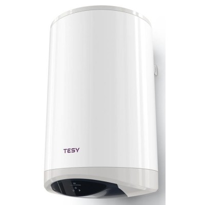 Водонагрівач електр. TESY Modeco Cloud круглий GCV 804724D C22 ECW, 80л, 2,4кВт, сухий тен, електр. кер-ння, B, WIFI, білий Водонагрівач електр. TESY Modeco Cloud круглий GCV 804724D C22 ECW, 80л, 2,4кВт, сухий тен, електр. кер-ння, B, WIFI, білий
