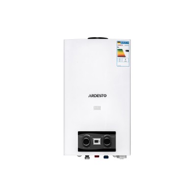 Газова колонка Ardesto X2, 10 л/хв., 20 кВт, розпалювання від батарейок, дисплей, білий (TFGBH-10B-X2-WHITE) Газова колонка Ardesto X2, 10 л/хв., 20 кВт, розпалювання від батарейок, дисплей, білий (TFGBH-10B-X2-WHITE)