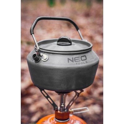 Газовий пальник Neo Tools, 123x80мм, складаний, регулювання витрати газу, вантажопідйомність до 5кг, 0.1кг Газовий пальник Neo Tools, 123x80мм, складаний, регулювання витрати газу, вантажопідйомність до 5кг, 0.1кг