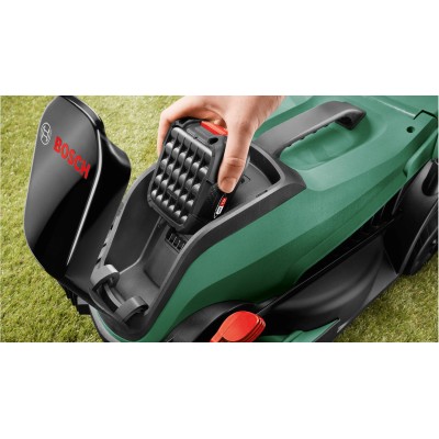 Газонокосарка акумуляторна Bosch CityMower 18V-32-300 18В 32см 31л 30-60мм 8.8кг без АКБ і ЗП Газонокосарка акумуляторна Bosch CityMower 18V-32-300 18В 32см 31л 30-60мм 8.8кг без АКБ і ЗП