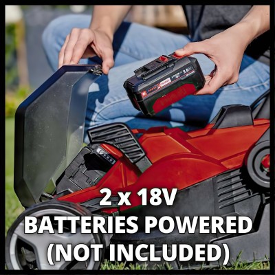 Газонокосарка акумуляторна Einhell PXC GE-CM 36/34-1 Li 36В(18+18) 33см 30л 20-65мм 11.9кг (без АКБ та ЗП) Газонокосарка акумуляторна Einhell PXC GE-CM 36/34-1 Li 36В(18+18) 33см 30л 20-65мм 11.9кг (без АКБ та ЗП)