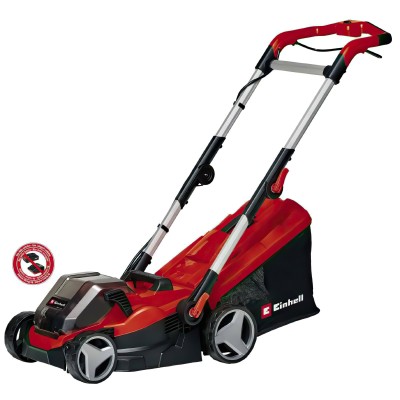 Газонокосарка акумуляторна Einhell PXC GE-CM 36/34-1 Li 36В(18+18) 33см 30л 20-65мм 11.9кг (без АКБ та ЗП) Газонокосарка акумуляторна Einhell PXC GE-CM 36/34-1 Li 36В(18+18) 33см 30л 20-65мм 11.9кг (без АКБ та ЗП)