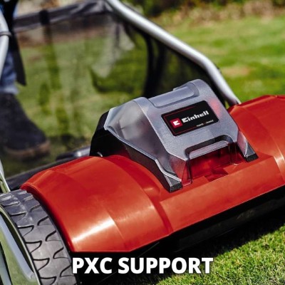 Газонокосарка акумуляторна Einhell PXC GE-HM 18/38 Li 38см 45л 14-38мм 10.5кг (без АКБ та ЗП) Газонокосарка акумуляторна Einhell PXC GE-HM 18/38 Li 38см 45л 14-38мм 10.5кг (без АКБ та ЗП)