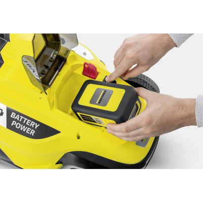 Газонокосарка акумуляторна Karcher LMO 18-36 Battery 18В 36см 30-70мм (без АКБ та ЗП) Газонокосарка акумуляторна Karcher LMO 18-36 Battery 18В 36см 30-70мм (без АКБ та ЗП)
