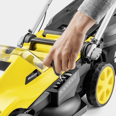 Газонокосарка акумуляторна Karcher LMO 34-18 Dual 18В 34см 25-60мм Газонокосарка акумуляторна Karcher LMO 34-18 Dual 18В 34см 25-60мм