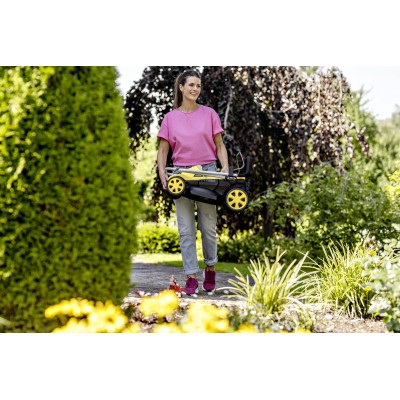 Газонокосарка акумуляторна Karcher LMO 34-18 Dual 18В 34см 25-60мм Газонокосарка акумуляторна Karcher LMO 34-18 Dual 18В 34см 25-60мм