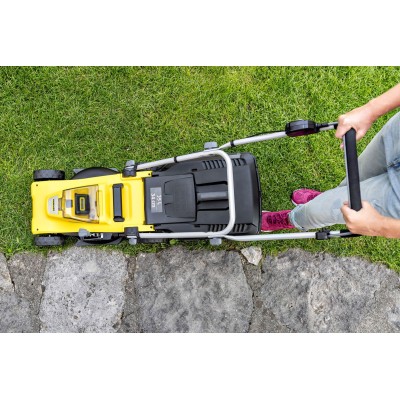 Газонокосарка акумуляторна Karcher LMO 34-18 Dual 18В 34см 25-60мм Газонокосарка акумуляторна Karcher LMO 34-18 Dual 18В 34см 25-60мм