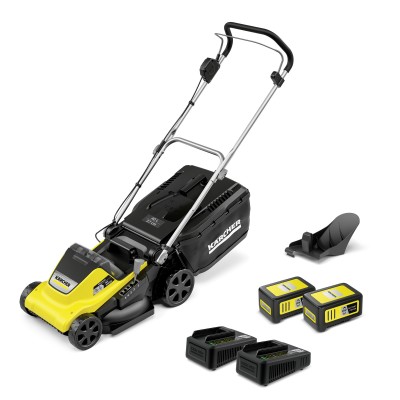 Газонокосарка акумуляторна Karcher LMO 4-18 Dual 18В акб 1х5А·год 37см 25-65мм Газонокосарка акумуляторна Karcher LMO 4-18 Dual 18В акб 1х5А·год 37см 25-65мм