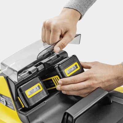 Газонокосарка акумуляторна Karcher LMO 4-18 Dual 18В акб 1х5А·год 37см 25-65мм Газонокосарка акумуляторна Karcher LMO 4-18 Dual 18В акб 1х5А·год 37см 25-65мм