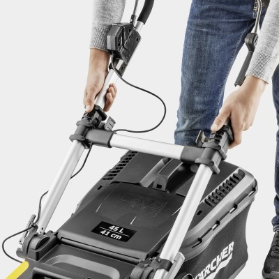Газонокосарка акумуляторна Karcher LMO 5-18 Dual 18В 41см 25-70мм (без АКБ та ЗП) Газонокосарка акумуляторна Karcher LMO 5-18 Dual 18В 41см 25-70мм (без АКБ та ЗП)
