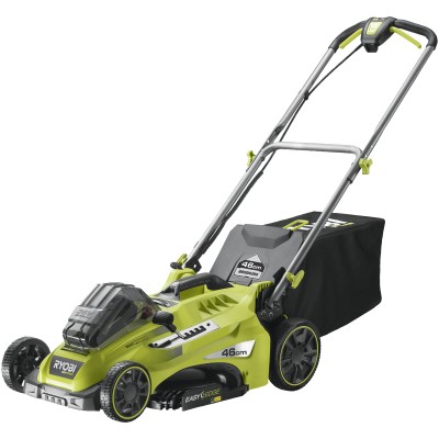 Газонокосарка акумуляторна Ryobi Max Power RLM36X46H50PG 36В акб 1х5А·год 46см 45л 20-70мм 17.8кг Газонокосарка акумуляторна Ryobi Max Power RLM36X46H50PG 36В акб 1х5А·год 46см 45л 20-70мм 17.8кг