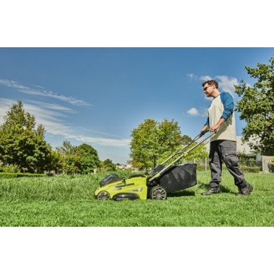 Газонокосарка акумуляторна Ryobi Max Power RLM36X46H50PG 36В акб 1х5А·год 46см 45л 20-70мм 17.8кг Газонокосарка акумуляторна Ryobi Max Power RLM36X46H50PG 36В акб 1х5А·год 46см 45л 20-70мм 17.8кг