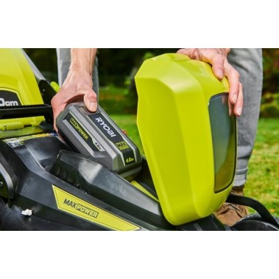 Газонокосарка акумуляторна Ryobi Max Power RY36LM40A-0 36В 40см 50л 25-75мм 18.6кг без АКБ та ЗП Газонокосарка акумуляторна Ryobi Max Power RY36LM40A-0 36В 40см 50л 25-75мм 18.6кг без АКБ та ЗП