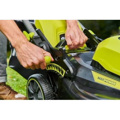 Газонокосарка акумуляторна Ryobi Max Power RY36LM40A-0 36В 40см 50л 25-75мм 18.6кг без АКБ та ЗП Газонокосарка акумуляторна Ryobi Max Power RY36LM40A-0 36В 40см 50л 25-75мм 18.6кг без АКБ та ЗП