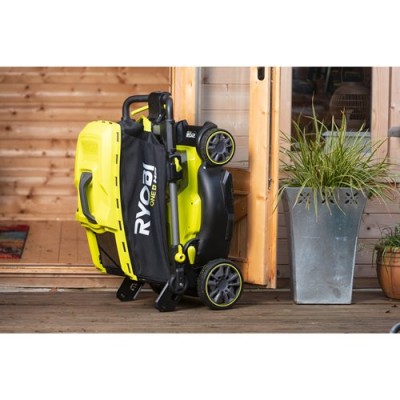 Газонокосарка акумуляторна Ryobi ONE+ HP RY18LMX40B-0 18В 40см 40л 25-70мм 18.2кг без АКБ та ЗП Газонокосарка акумуляторна Ryobi ONE+ HP RY18LMX40B-0 18В 40см 40л 25-70мм 18.2кг без АКБ та ЗП