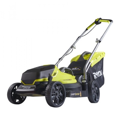 Газонокосарка акумуляторна Ryobi ONE+ OLM1833B 18В 33см 35л 25-65мм 8.1кг без АКБ та ЗП Газонокосарка акумуляторна Ryobi ONE+ OLM1833B 18В 33см 35л 25-65мм 8.1кг без АКБ та ЗП