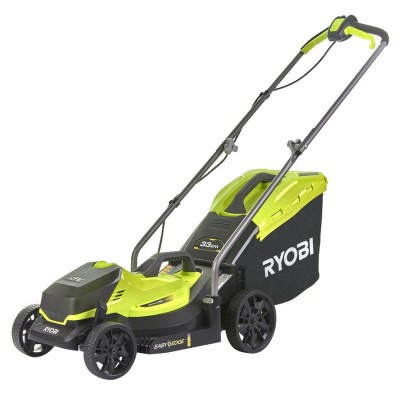Газонокосарка акумуляторна Ryobi ONE+ OLM1833B 18В 33см 35л 25-65мм 8.1кг без АКБ та ЗП Газонокосарка акумуляторна Ryobi ONE+ OLM1833B 18В 33см 35л 25-65мм 8.1кг без АКБ та ЗП