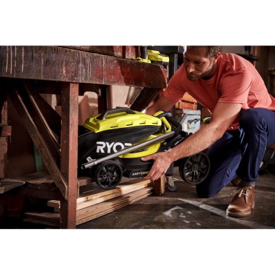 Газонокосарка акумуляторна Ryobi ONE+ OLM1833B 18В 33см 35л 25-65мм 8.1кг без АКБ та ЗП Газонокосарка акумуляторна Ryobi ONE+ OLM1833B 18В 33см 35л 25-65мм 8.1кг без АКБ та ЗП