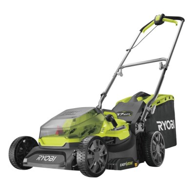 Газонокосарка акумуляторна Ryobi ONE+ RY18LM37A-140 18В акб 1х4А·год 37см 45л 25-70мм 16кг Газонокосарка акумуляторна Ryobi ONE+ RY18LM37A-140 18В акб 1х4А·год 37см 45л 25-70мм 16кг